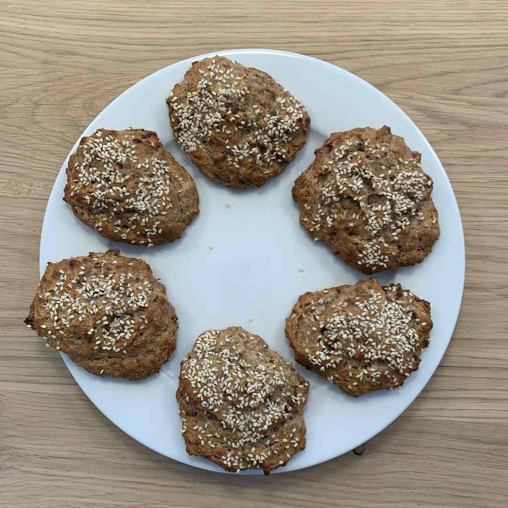 Gezonde bananen koekjes bakken
