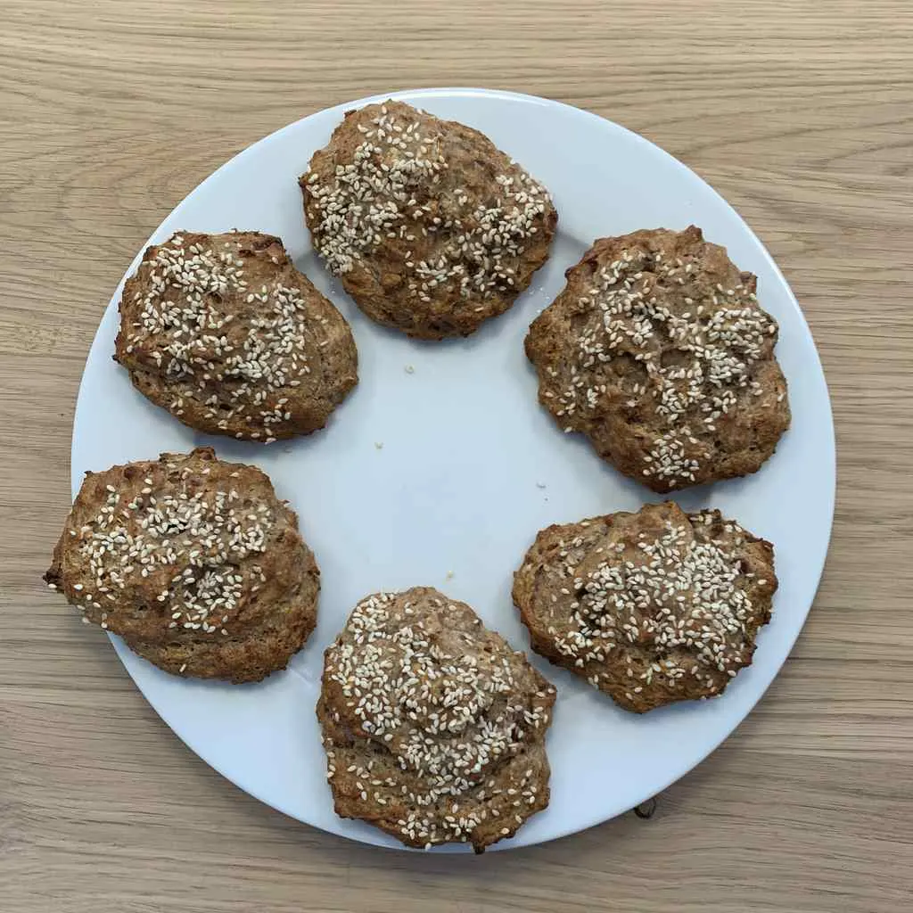 Gezonde bananen koekjes bakken