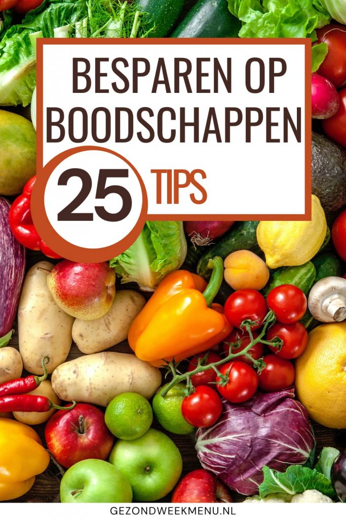 Wil je besparen op boodschappen? Goedkoop boodschappen doen is met deze 25 tips een fluitje van een cent! #besparen #boodschappen #huishouden