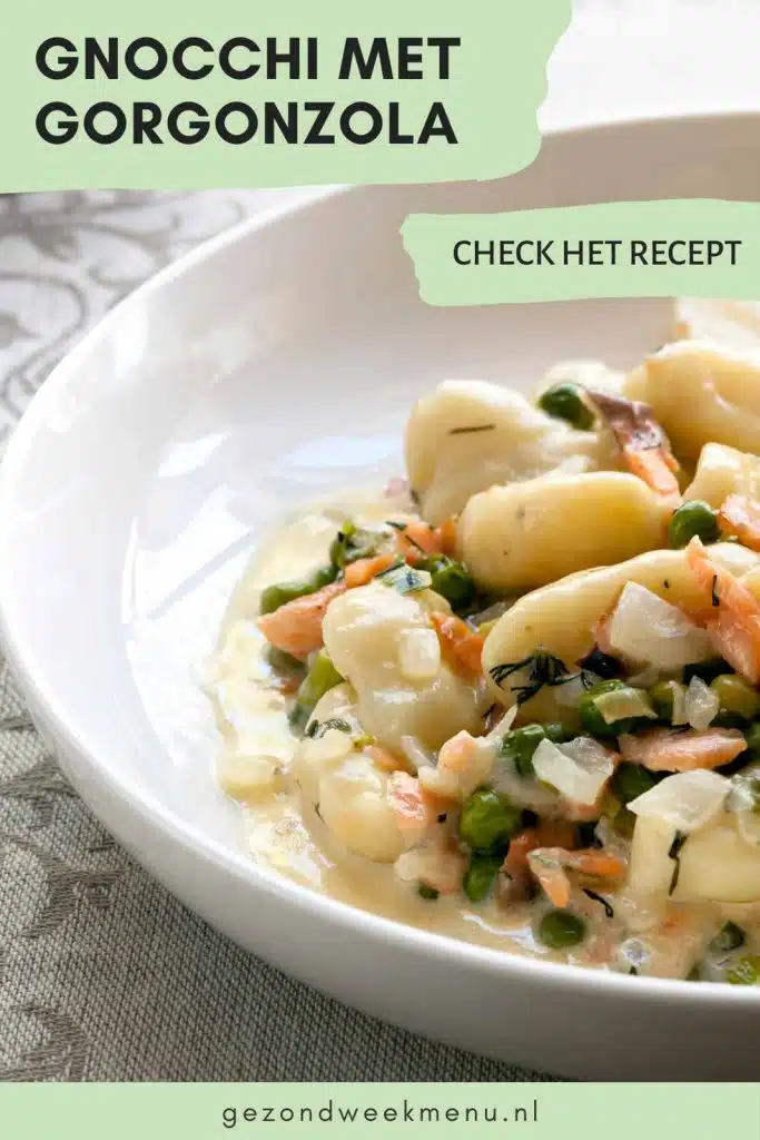 Deze gnocchi gorgonzola met spekjes is onweerstaanbaar en staat binnen 20 minuten op tafel. Heel simpel om te maken en ontzettend lekker!