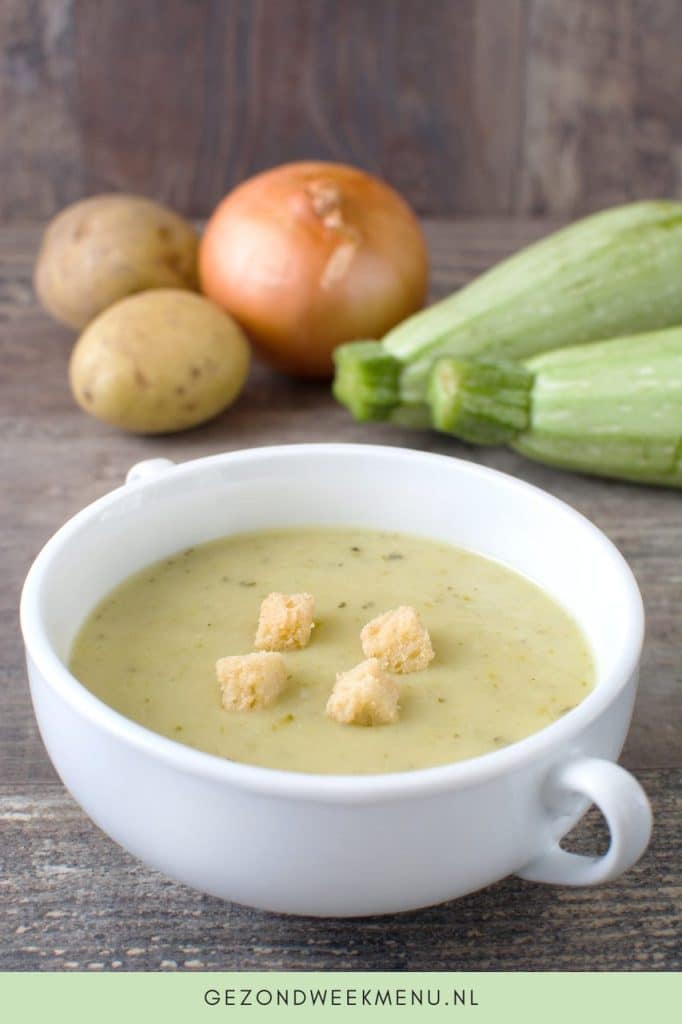zelf-courgettesoep-maken-gezondweekmenu.nl