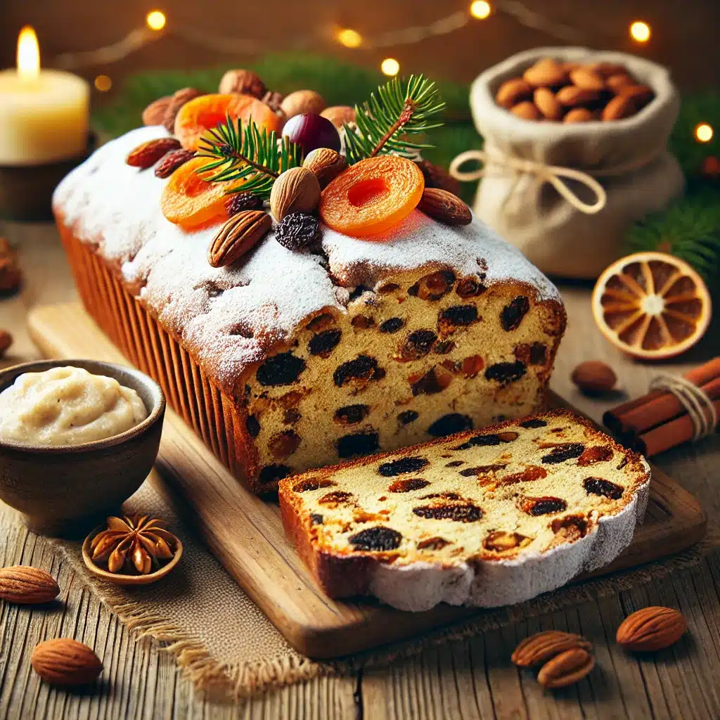 Gezonde Kerststol met Speltmeel en Minder Suiker