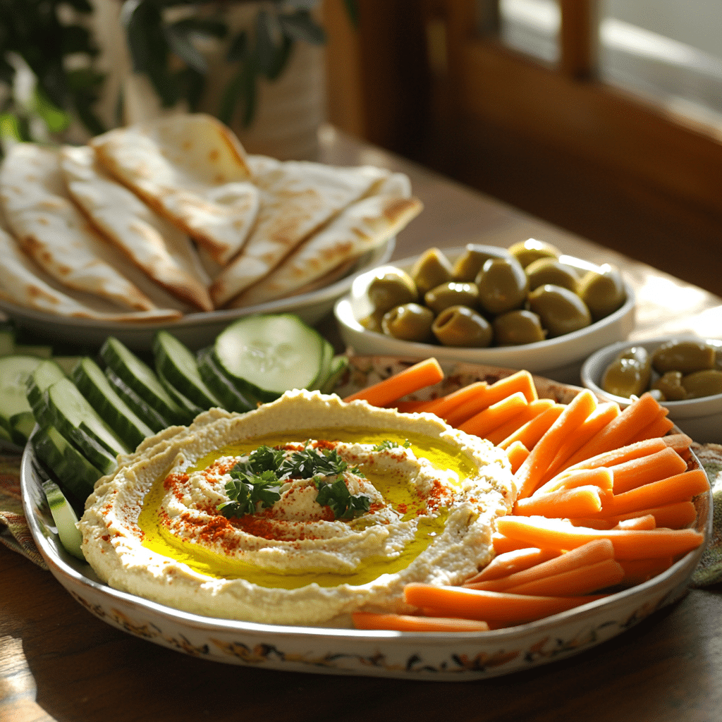 hummus recept