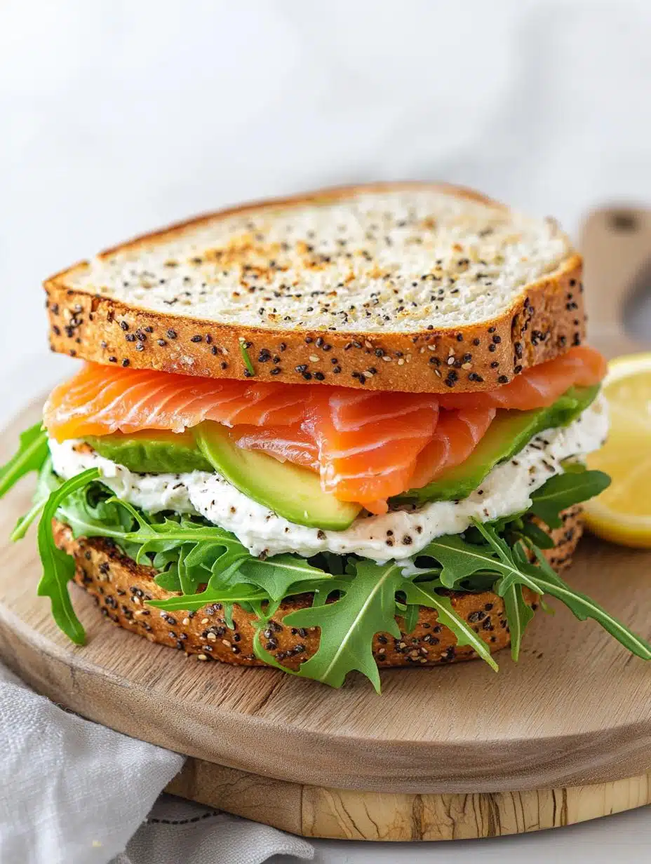 Luxe Broodje Zalm Avocado Roomkaas