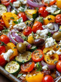 Griekse Groenten Traybake