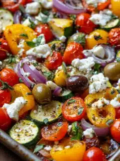 Griekse Groenten Traybake