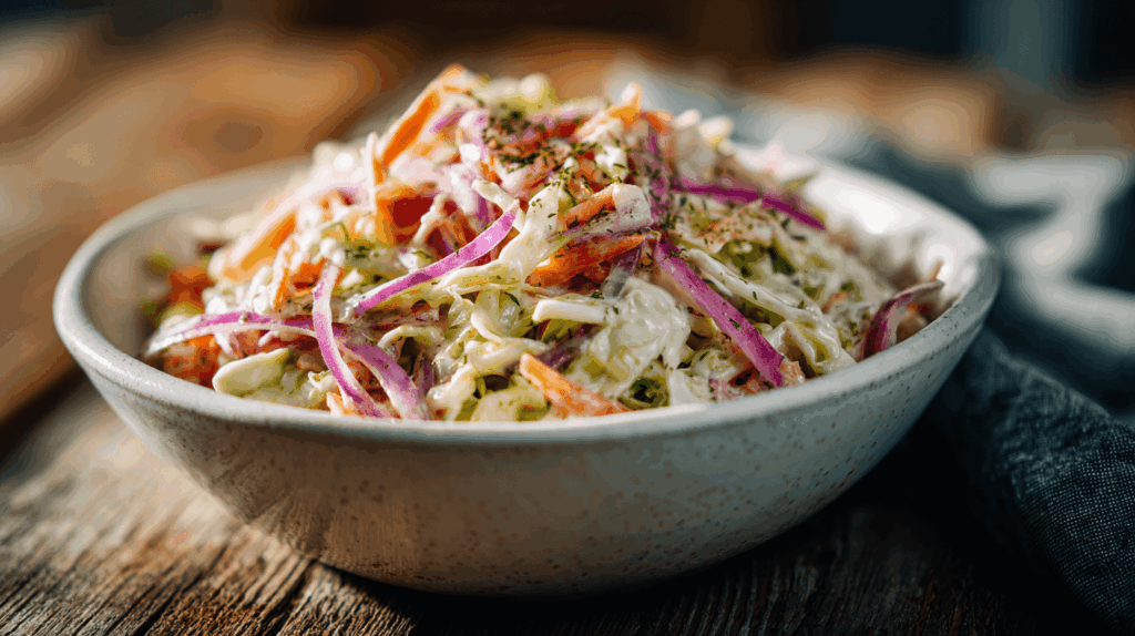 Coleslaw oftewel Koolsla recept om zelf te maken