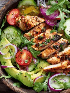 Zomerse Kipsalade met Avocado