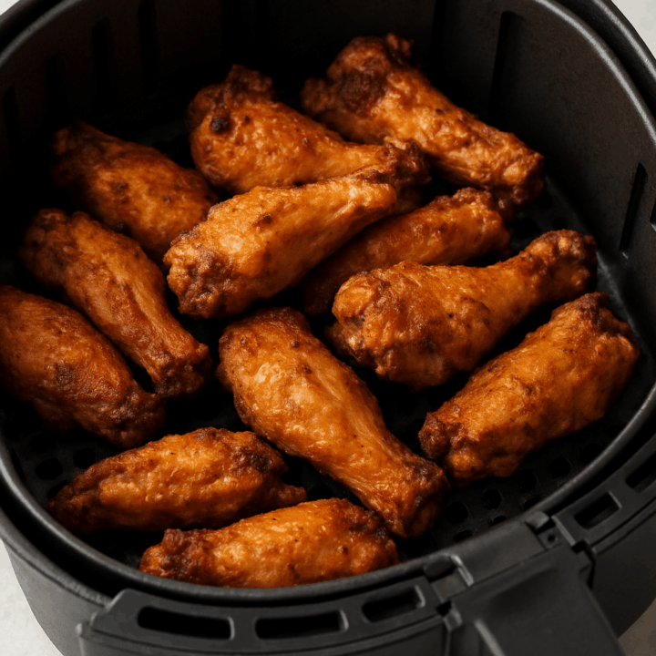 Knapperige Kippenvleugels uit de Airfryer