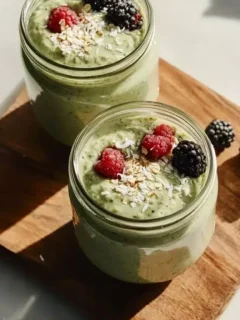 Overnight Oats met Matcha