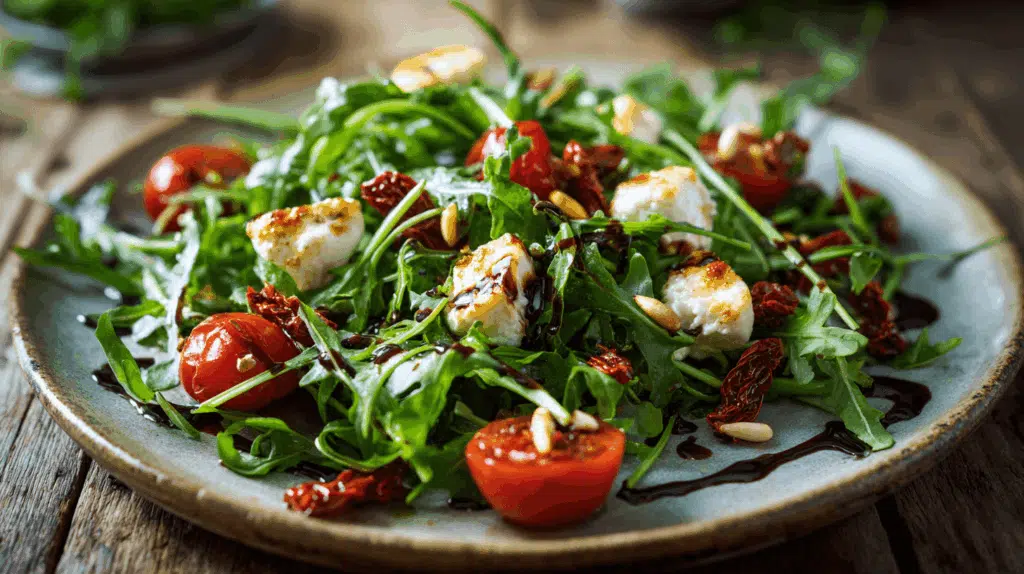 Rucola Salade met Zongedroogde Tomaat