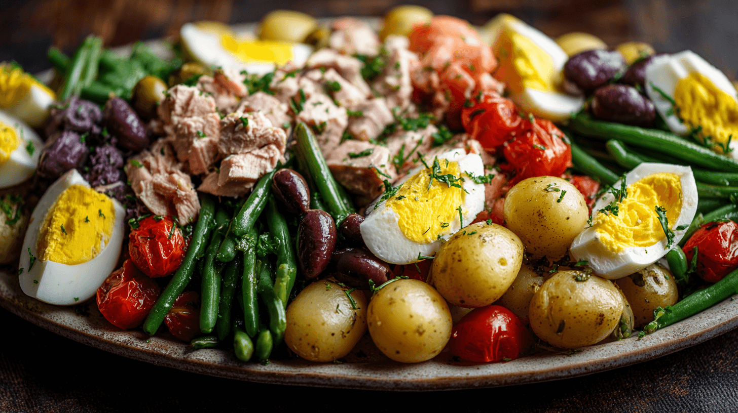 Franse Salade Nicoise met Tonijn