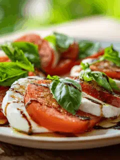 Intaliaanse Caprese Salade