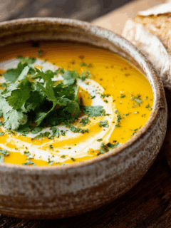 Butternut squash soep