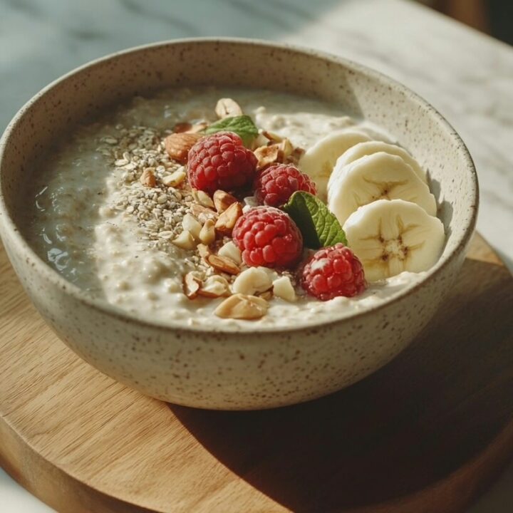 Havermout Met Yoghurt Ontbijt