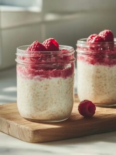 Overnight Oats Framboos
