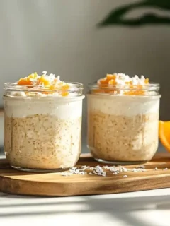 Overnight Oats Sinaasappel
