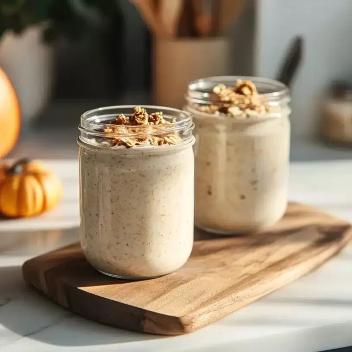 Pumpkin Overnight Oats met Pompoen