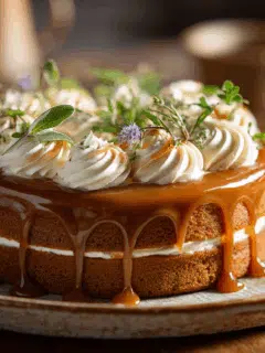 Butterscotch taart