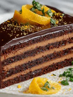 Chocolade Advocaat Cake