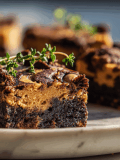 Chocolate chip cookie dough pindakaas brownies