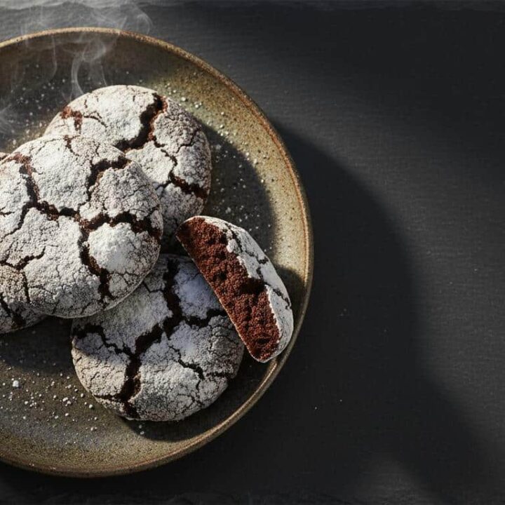 Chocolate Crinkle Cookies