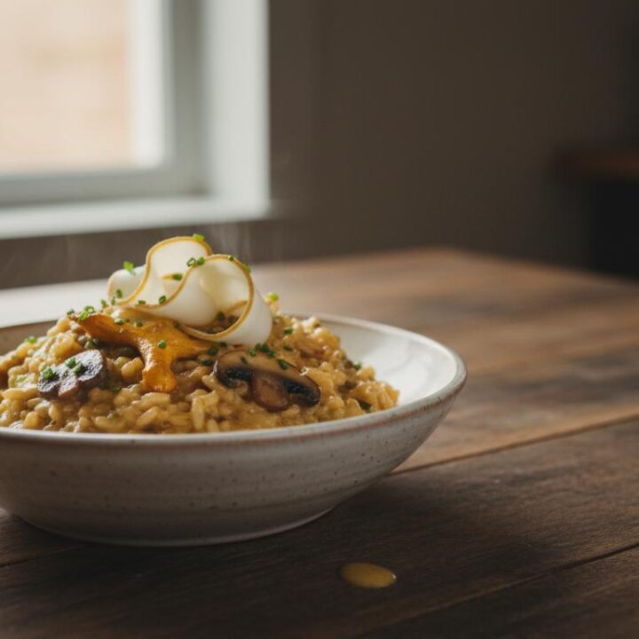 Paddenstoelenrisotto