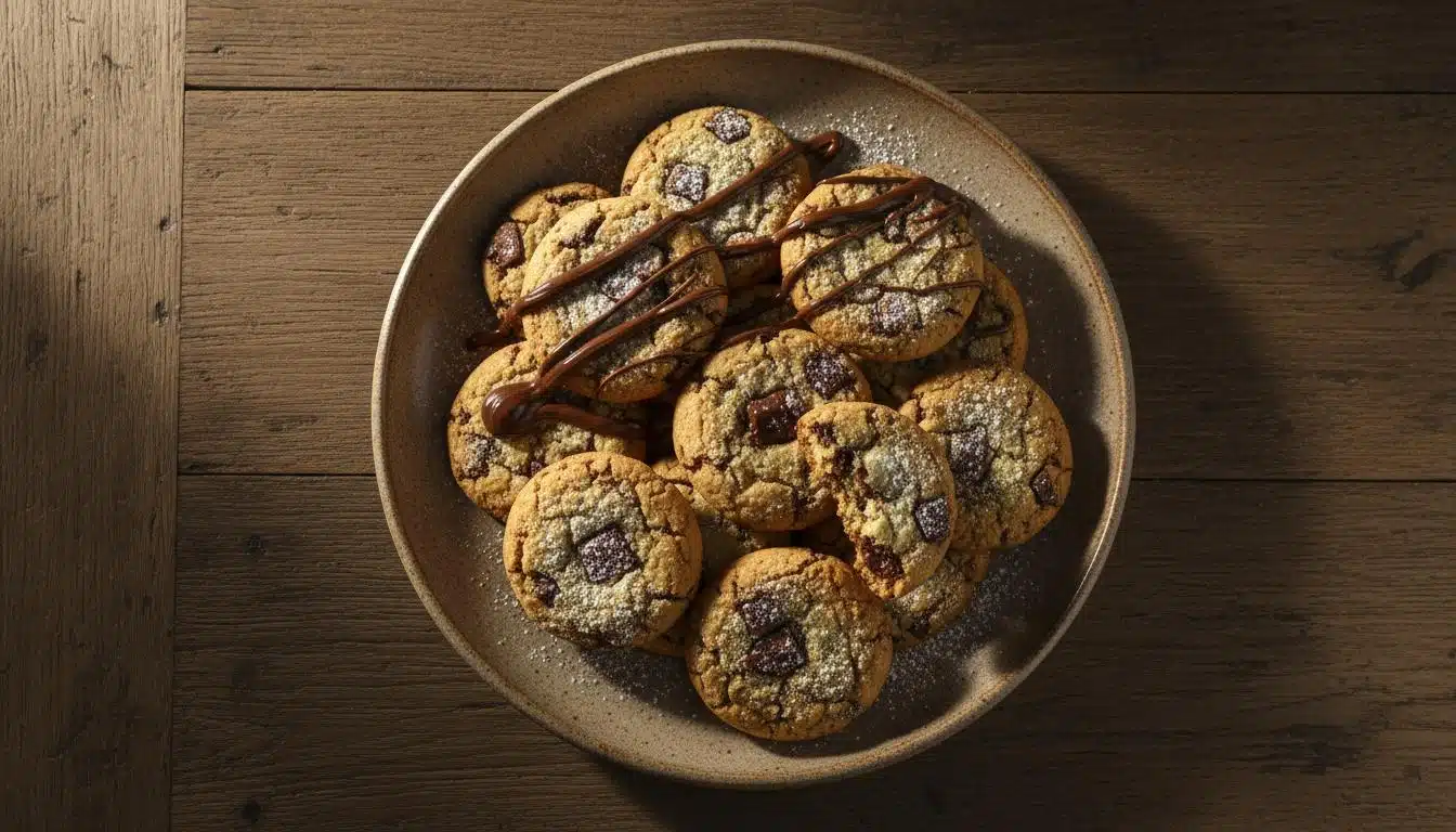 Sinterklaaskoeken met chocolade